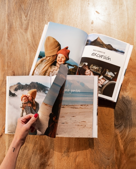  Caja de fotos extraíble personalizada, álbum de fotos