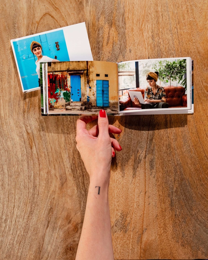 2 Pequeño Álbum de fotos 10x15 cm con 100 Bolsillos Por Libro, Mini Album  Fotos Tradicional